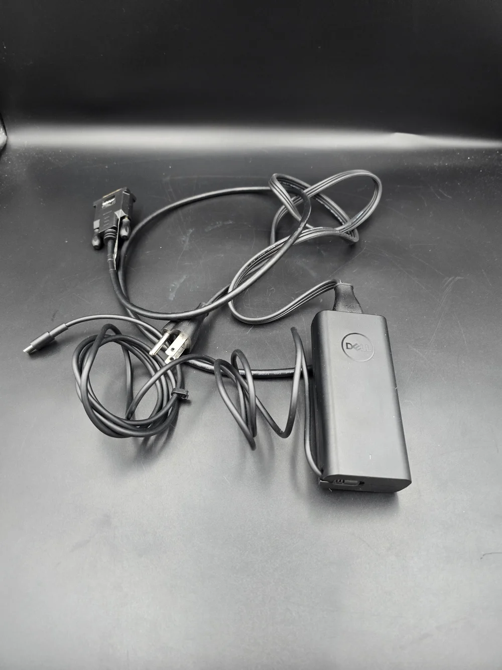 Dell Black AC Power Adapter with Cable